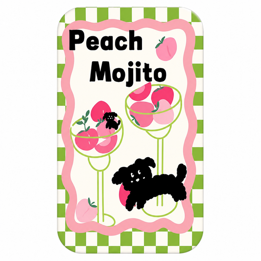 Magnetic Backboard — Peach Mojito