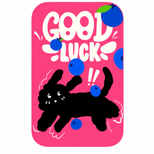 Magnetic Backboard — Good Luck Blueberry