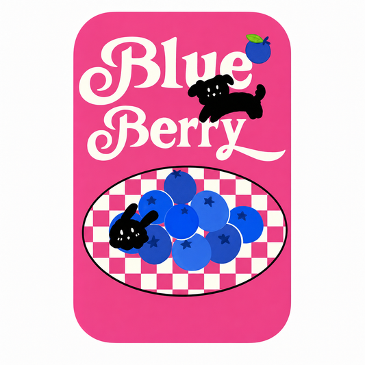 Magnetic Backboard — Blue Berry