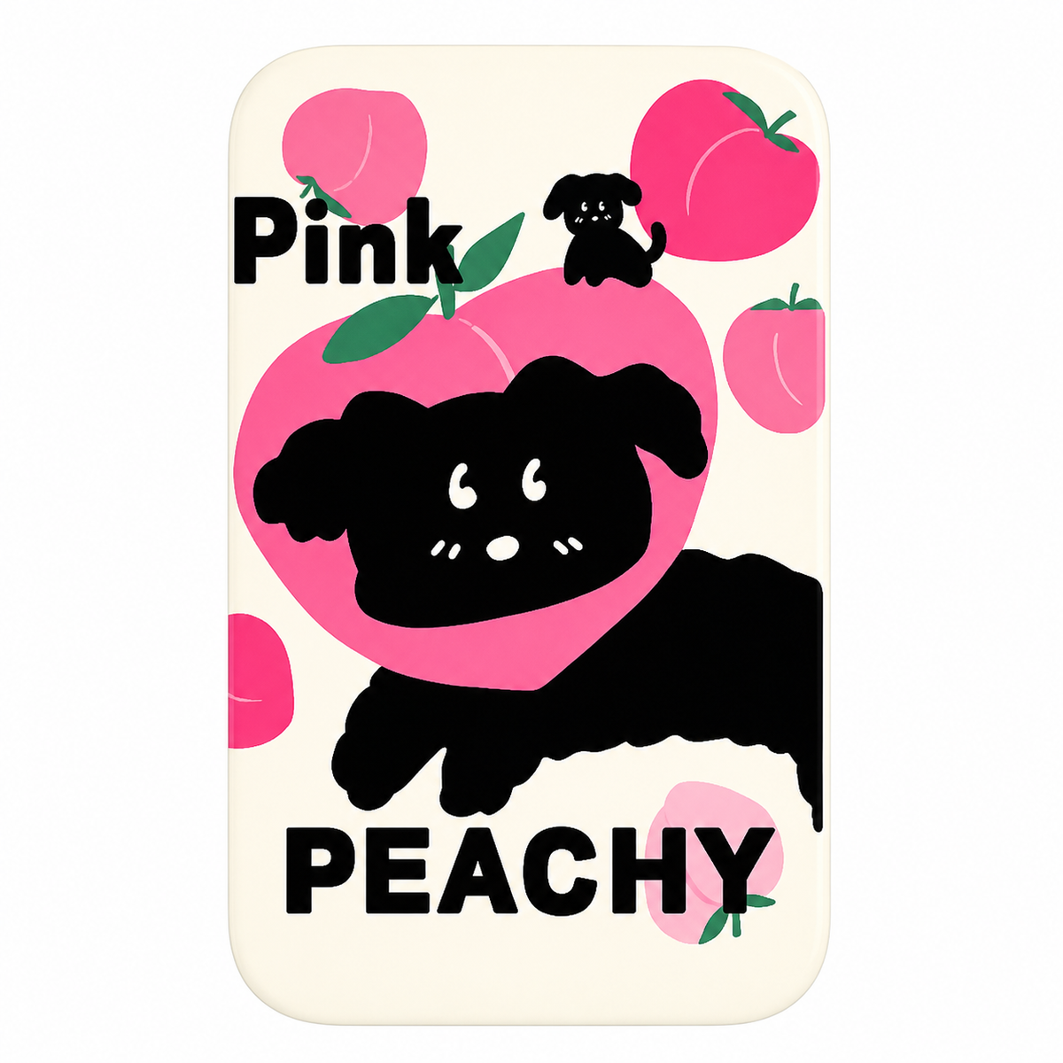 Magnetic Backboard — Pink Peachy