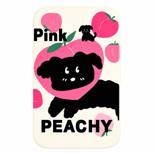 Magnetic Backboard — Pink Peachy